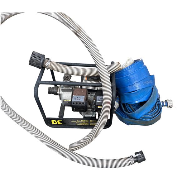 BE 2 inch water pump with hose