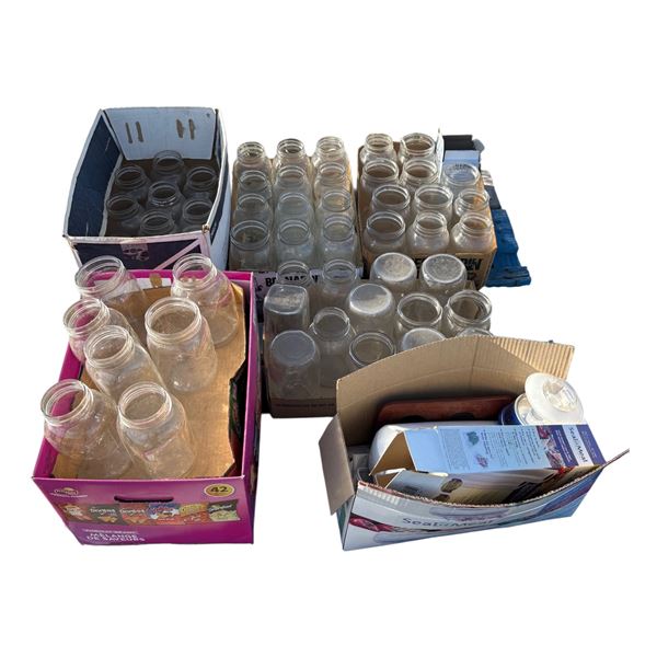 Pallet of jars