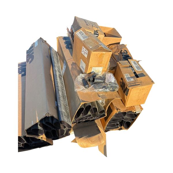 Pallet of NEW SKE15/40 end caps and 3M brand Heat Shrinking Jacketing Sleeve