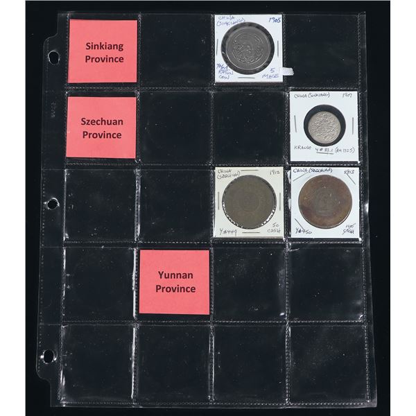 China, Assortment of Imperial, Republic and Taiwan Silver and AE issues,