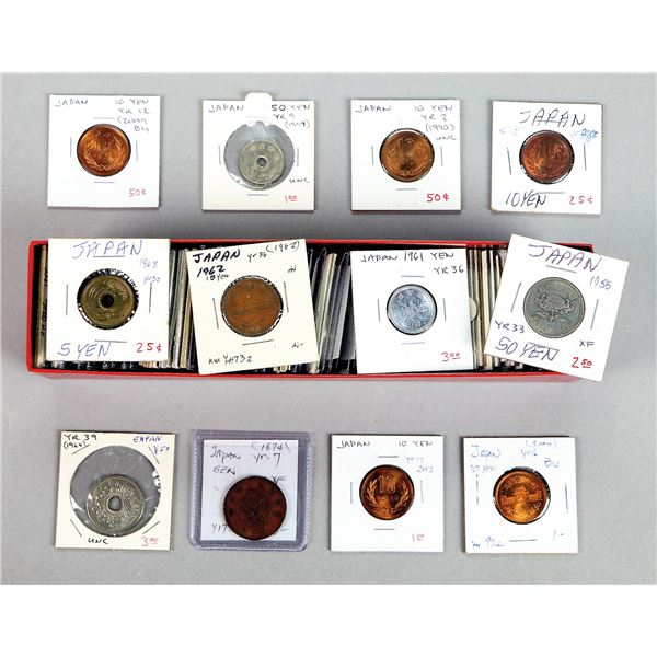 Japan, Assortment of Coinage, Late Meiji to Modern,