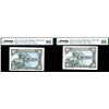 Image 1 : Group of (2), China, 1914 1 Dollar, Lee Yick Cheong Bank "Private Issue", S/M#L4-1r Remainder, PMG G