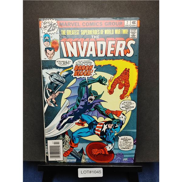 Invaders #7 (1976) KEY ISSUE