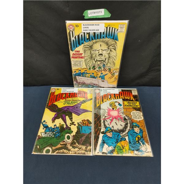 Blackhawk # 132, #142, # 144 (1959)