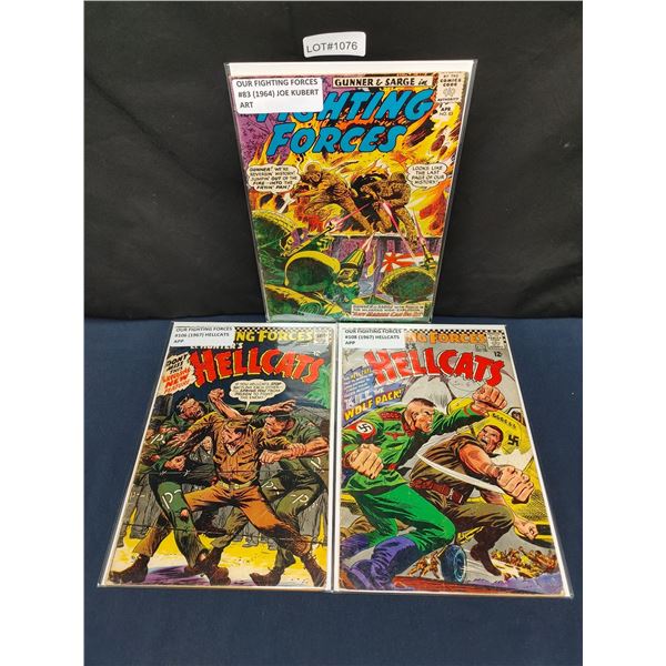 Our fighting Forces #83, #106, #108 (1967)