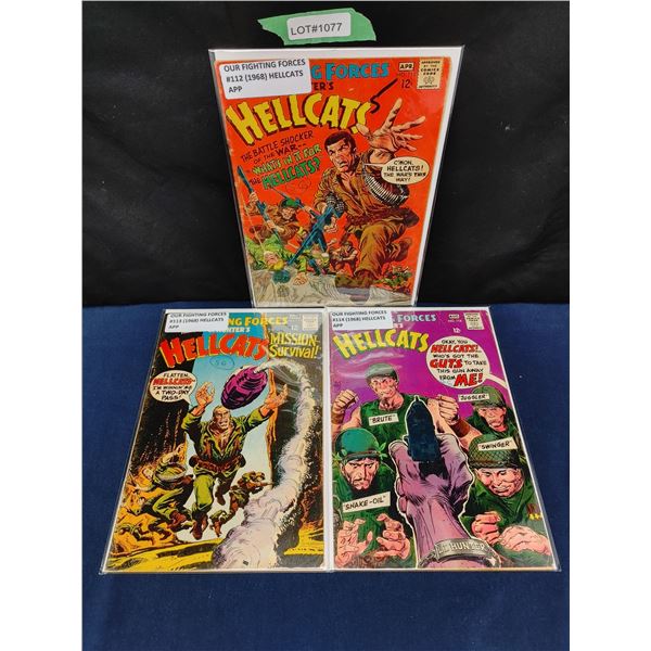 Our fighting Forces #112, #113, #114 (1968)