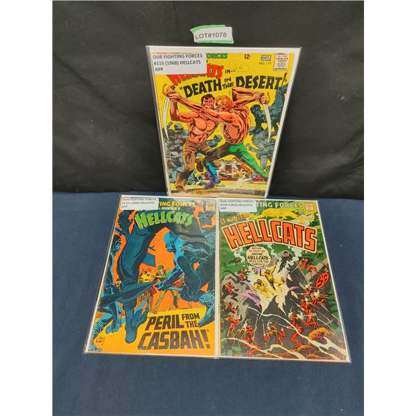 Our fighting Forces #115, #116, #118 (1968)