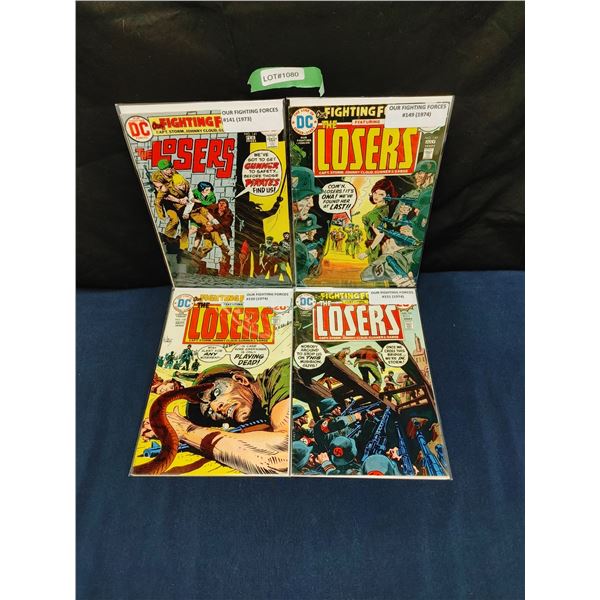Our fighting Forces #141, #149, #150, #151 (1974)