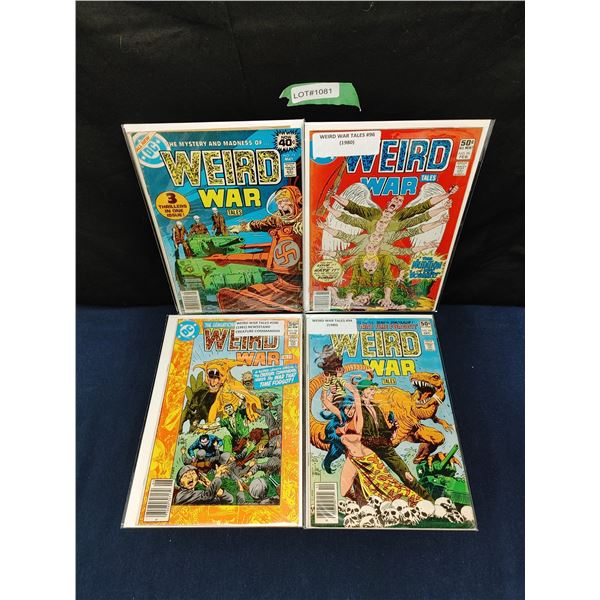 Weird War Tales #75, #94, #96, #100, (1980) Newsstands