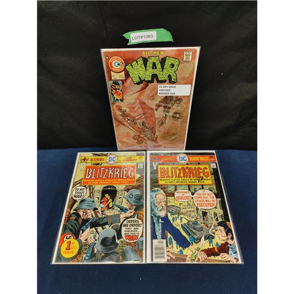 Assorted Bronze Age War Comics (1975)