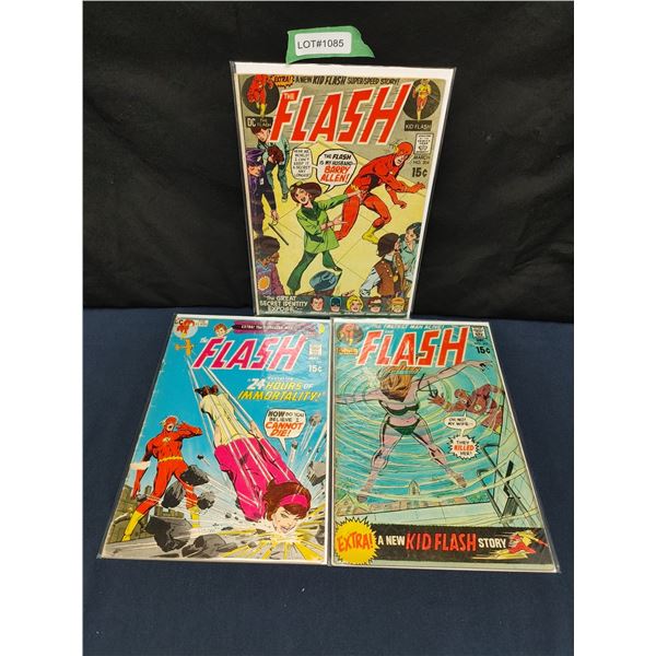 The Flash # 202, #204, # 206 (1970)