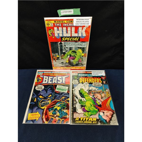 Assorted Bronze Age Marvel Comics (1972)