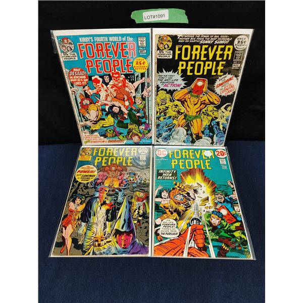 Forever People #4, #5, #8, #11 (1971)