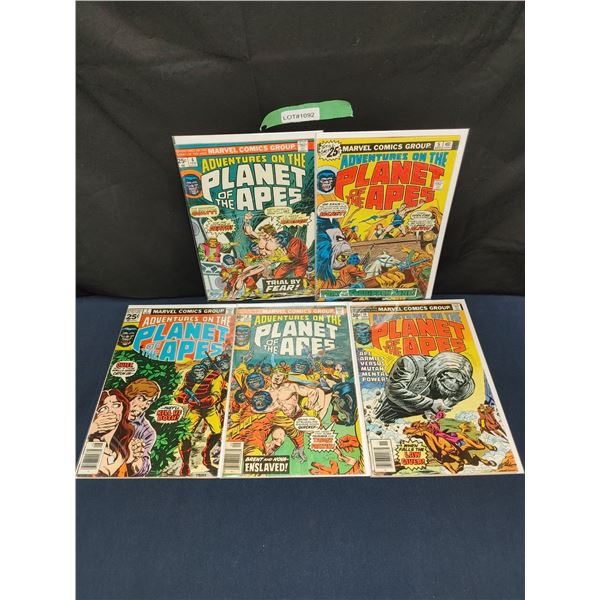 Adventures on the Planet of The Apes #4, #5, #7, #8, #10 (1975)