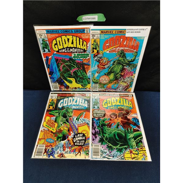 Godzilla #6-7, #9-10 (1977)