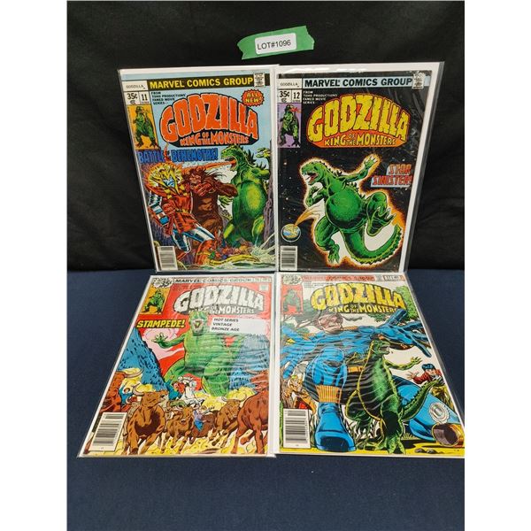 Godzilla #11-12, #15, #17 (1977)