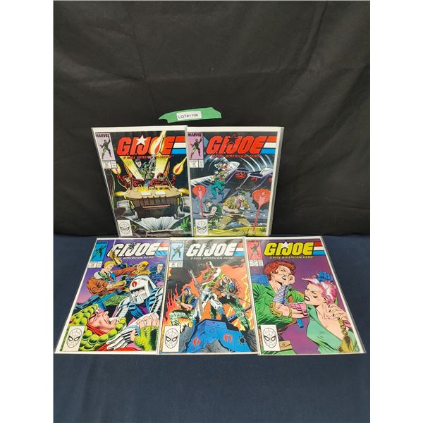 G.I. Joe #72, #73,#74(KEY), #76, #77 (1980s)