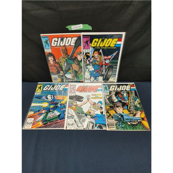 G.I. Joe #78, #79, #80, #81, #82 (1980s)