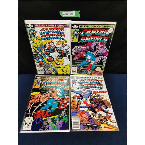 Captain America #269(KEY), #270, #271, #273 (1980s)