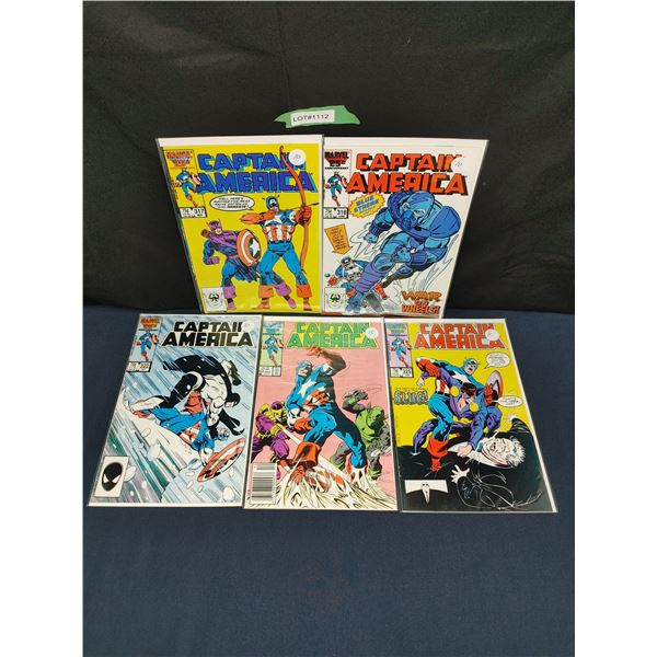 Captain America #317(KEY), #318, #322, #324(KEY), #325 (1990s)