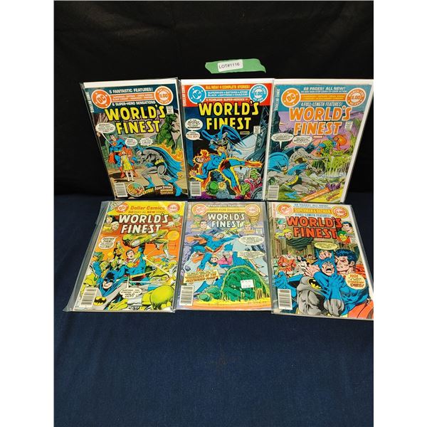 World Finest #245, #253, #255, #260, #262, #264, (1970s)