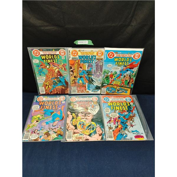 World Finest #266, #267, #268, #269, #275, #276 (1970s)