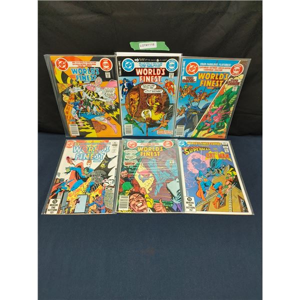 World Finest #266, #277, #280, #281, #282, #284, #284 (1970s)