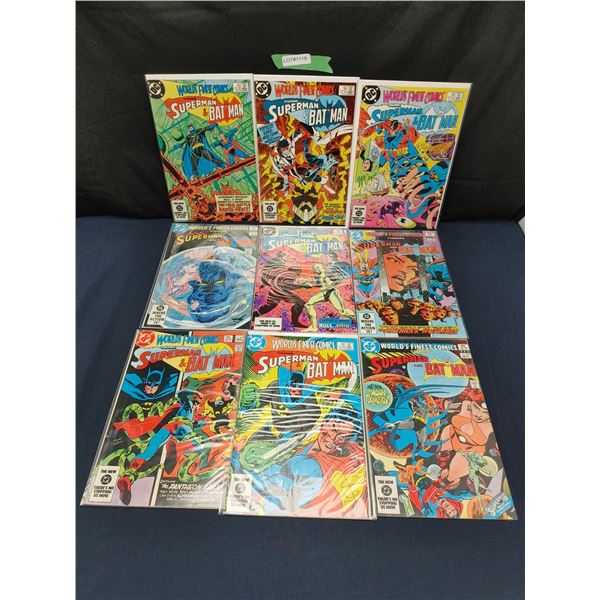 World Finest #266, #277, #280, #281, #282, #284, #284 (1970s)