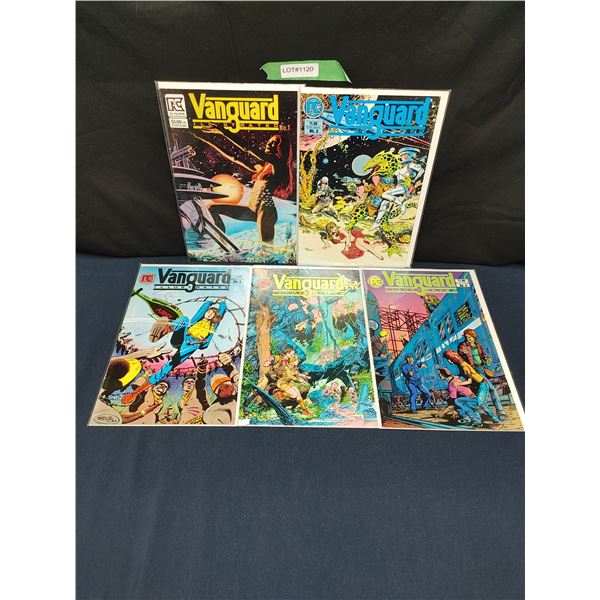Vanguard Illustrated #1, #3, #4, #5, #6 (1983)