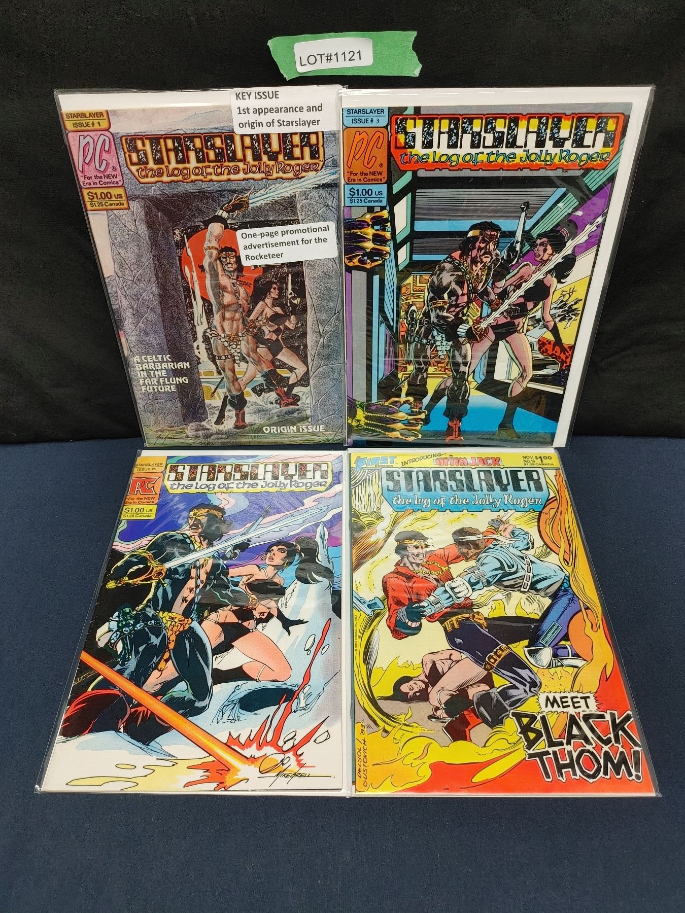 Starslayer Starslayer #1, #3(KEY), #5(KEY), #10(KEY) (1982)
