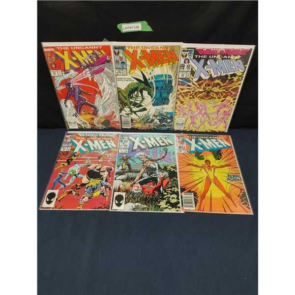 X-Men #199(KEY), #216, #225, #226 #230 #233 (1987)