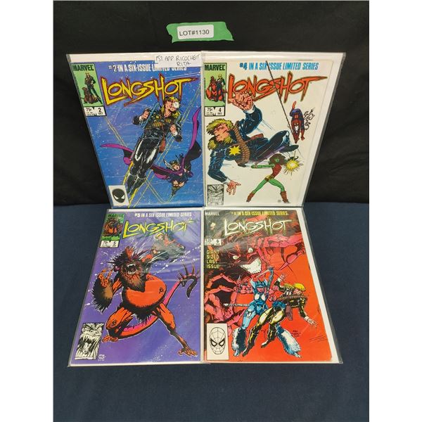 Longshot #2, #4, #5, #6 (1985)