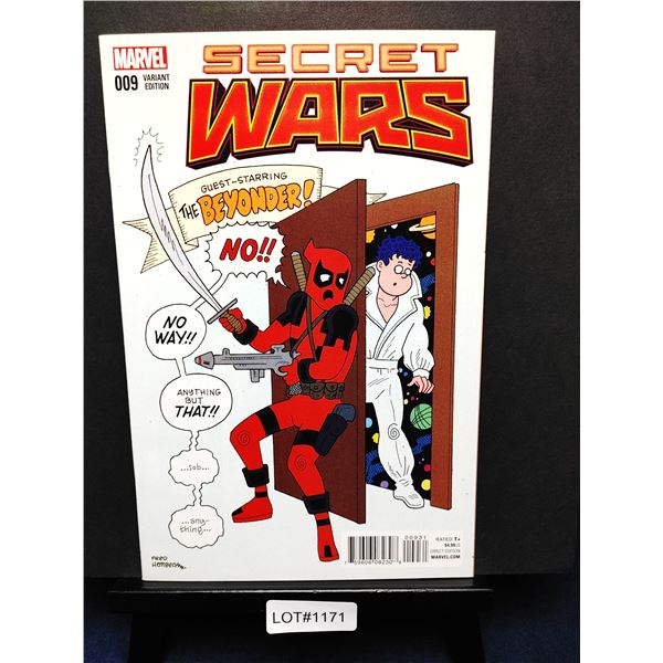 Secret Wars #9 (2015) 1:25 Retailer Incentive Variant