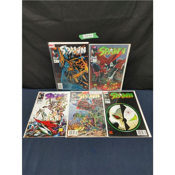Spawn #7(KEY), #8(KEY), #9(KEY), #10(NEWS), #12(KEY)(NEWS) (1993)