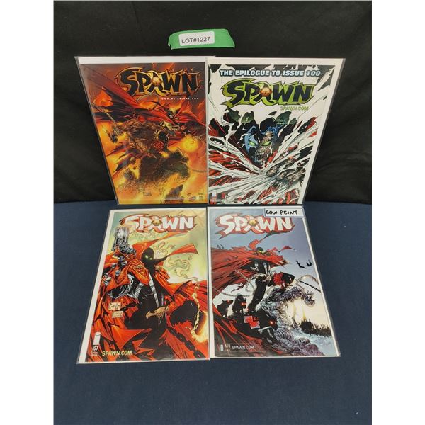 Spawn #86, #101, #107, #110 (1996) Low Print Runs