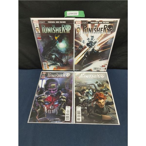 The Punisher #222, #223, #226, #227 (2018) War Machine