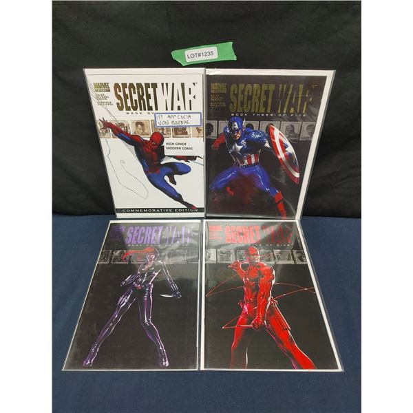 Secret War #1(KEY), #3, #4, #5 (2004)