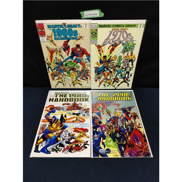 Assorted Marvel Handbooks
