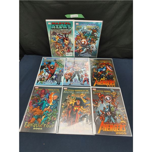 Assorted Marvel Handbooks
