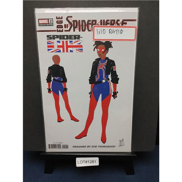 Edge Of Spider-Verse #2 (2022) Zoe Thorogood 1:10 Variant