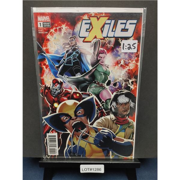 Exiles #1 (2018) KEY, Jesus Saiz 1:25 Variant, 1st Cover App. Valkyrie, 1st App. Khan, 1st Cameo The