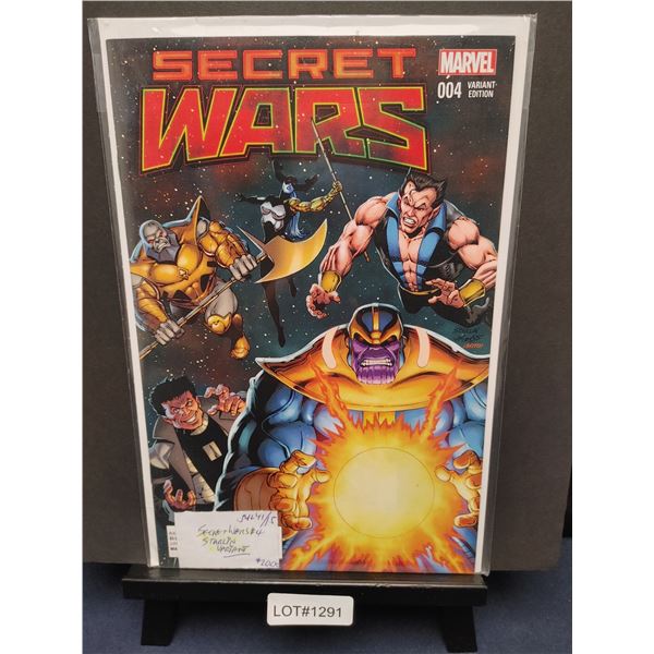 Secret Wars #4 (2015) Jim Starlin 1:25 Variant