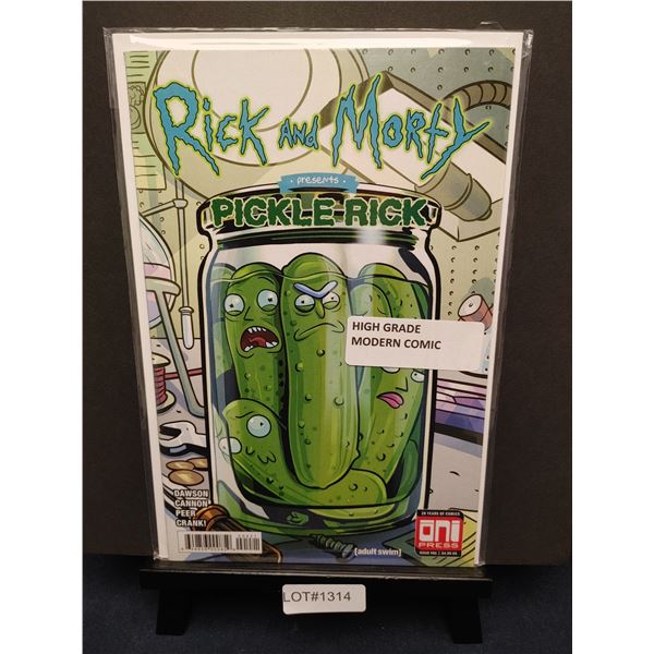 Rick And Morty  Pickle Rick #1 (2018) Benjamin Dewey Cover