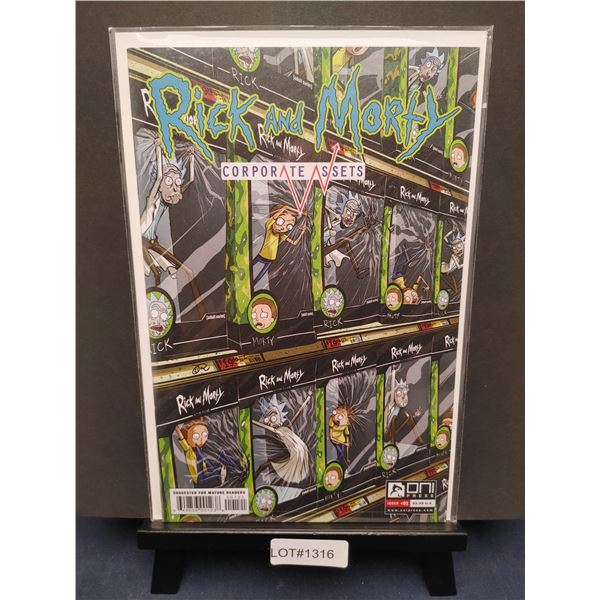 Rick And Morty Corporate Assets (2021) Ryan Lee Cover