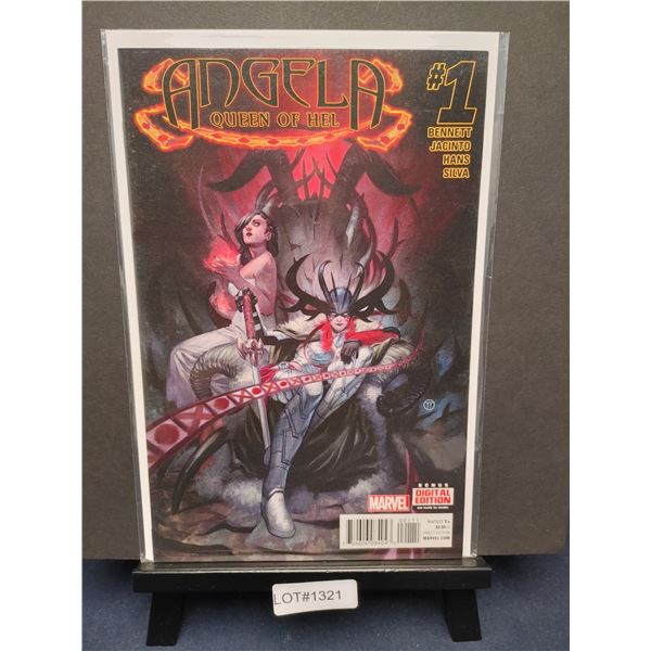 Angela Queen of Hel #1 Julian Totino Tedesco Cover