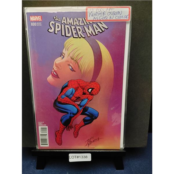 Amazing Spider-Man #800 (2018) KEY, John Romita - Gwen Stacey Cover. 1st Full Appearance Goblin Chil