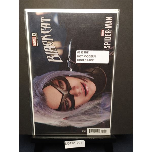 Black Cat #1J (2019) 1:10 Incentive Variant, Video Game Cover