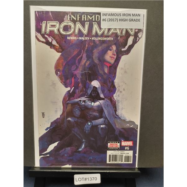 Infamous Iron Man #6 (2017) Alex Maleev Cover