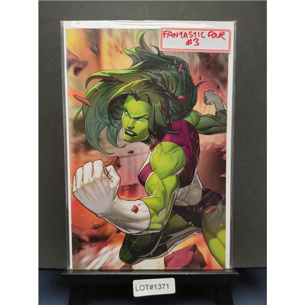 Fantastic Four #3 (2018) Jong-Ju Kim Battle Lines Virgin Variant