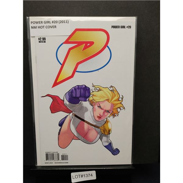 Power Girl #20 (2011) Sam Basri Cover, Justice League/Power Girl Crossover